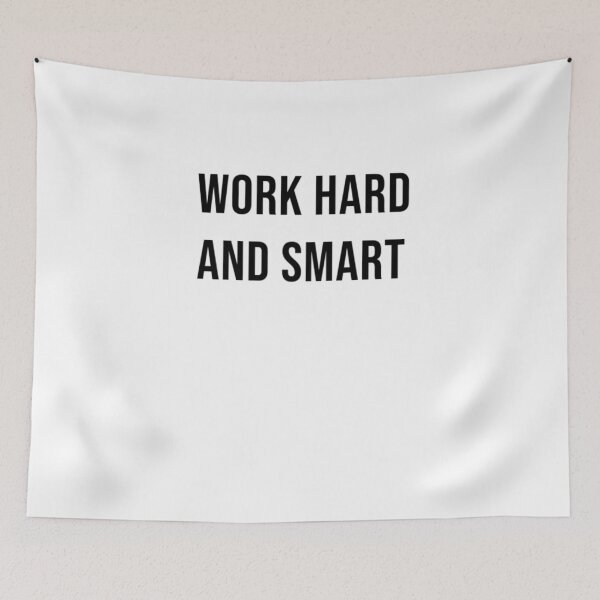 Item preview, Work hard and smart designed and sold by James Gunn.