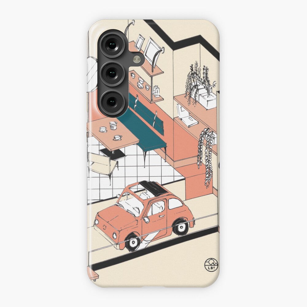 Aperçu de l'œuvre Coque rigide Samsung Galaxy créée et vendue par LoicBrDesign.