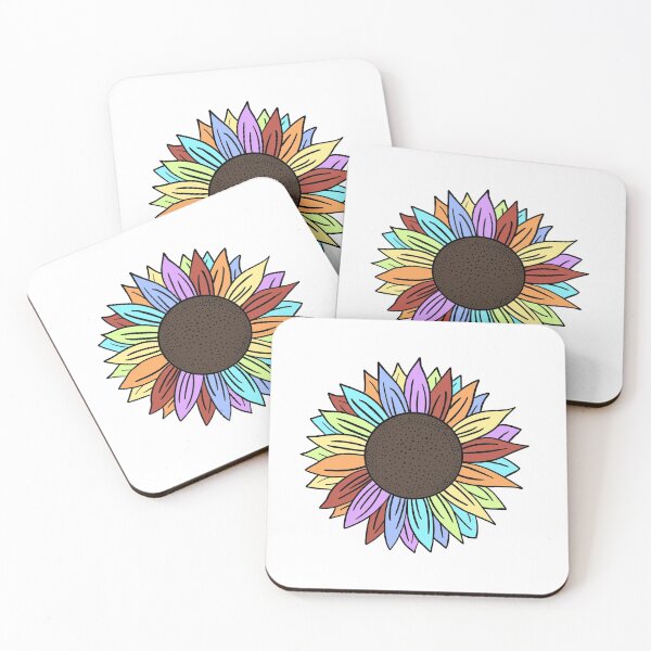 Item preview, Rainbow Sunflower designed and sold by CaitlinCerys.