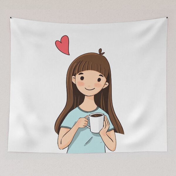 Item preview, Coffee first designed and sold by Kaoryn Chan.