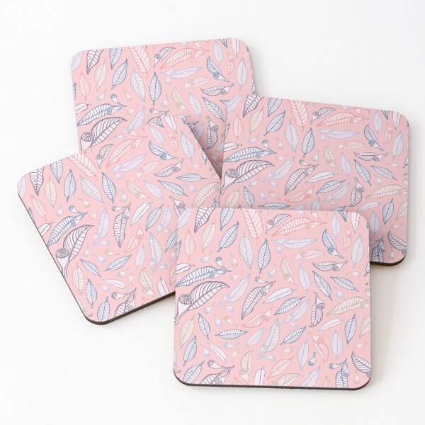 Item preview, Spring Gumnut Leaves -   Pink and Purple Palette designed and sold by Sketchbook Designs.