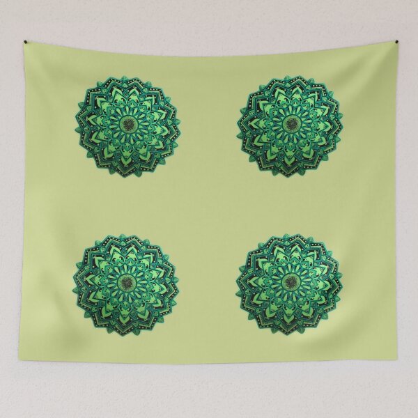Item preview, Emerald Mandala designed and sold by NikhitaArorah.