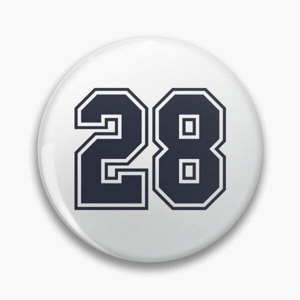 Item preview, 28 Sports Number Twenty-Eight designed and sold by HelloFromAja.