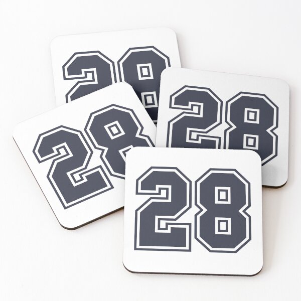 Item preview, 28 Sports Number Twenty-Eight designed and sold by HelloFromAja.