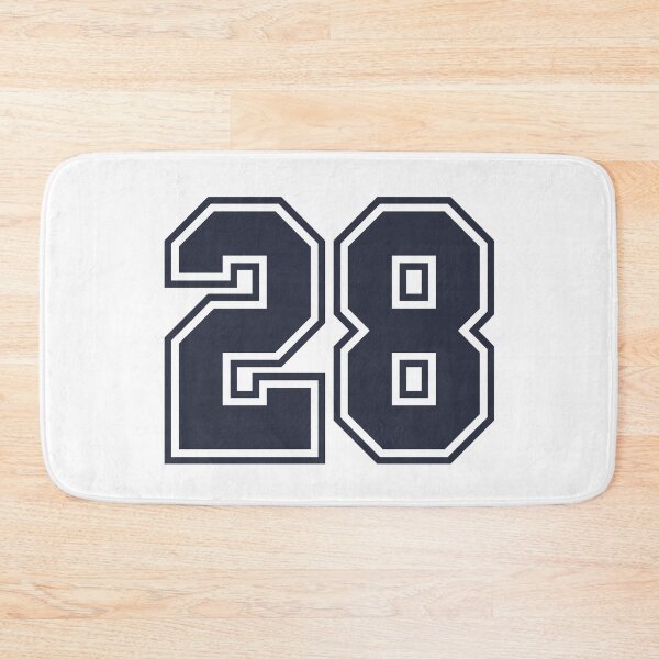 Item preview, 28 Sports Number Twenty-Eight designed and sold by HelloFromAja.