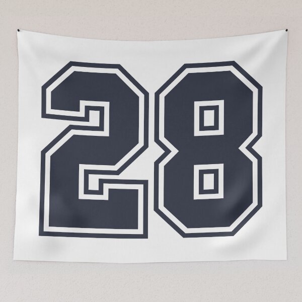 Item preview, 28 Sports Number Twenty-Eight designed and sold by HelloFromAja.