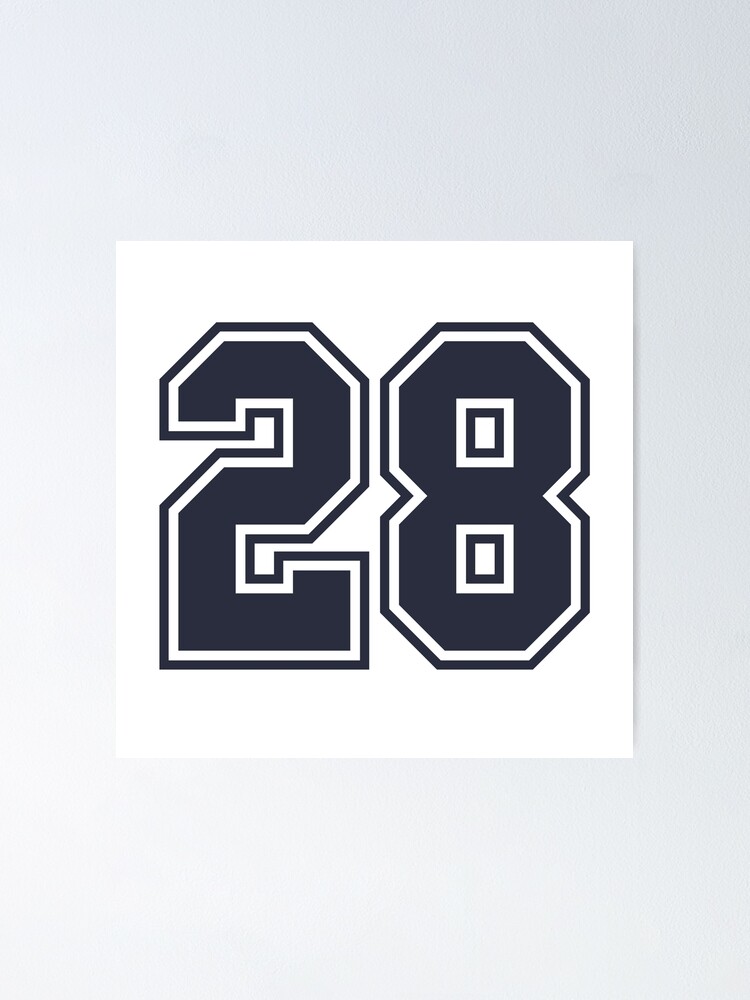 32 Sports Number Thirty-Two Sticker for Sale by HelloFromAja