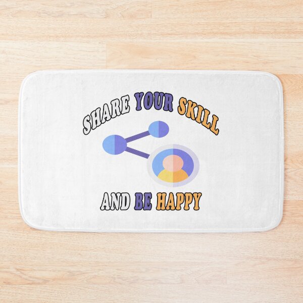 Item preview, Share Your Skill And Be Happy designed and sold by majeed10.