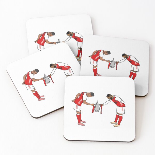 Item preview, Aubameyang and Lacazette celebrate winning the FA Cup designed and sold by poorlydrawnarse.
