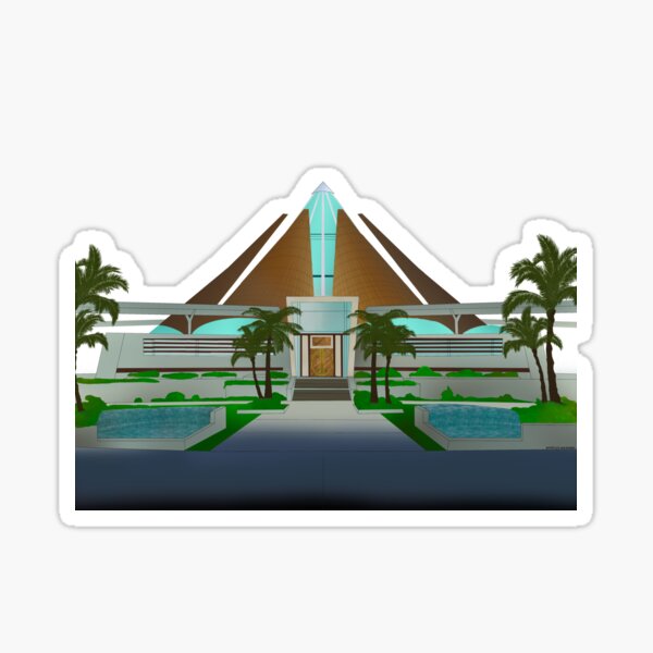 Vista previa del artículo con la obra «Centro de visitantes del mundo jurásico», diseñado y vendido por Vi_ BookishDancer13.