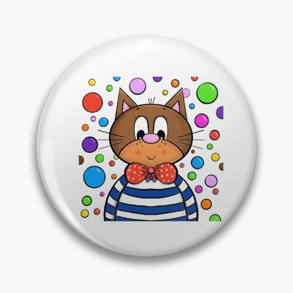 Item preview, Cat with bubbles designed and sold by KateCrafts.