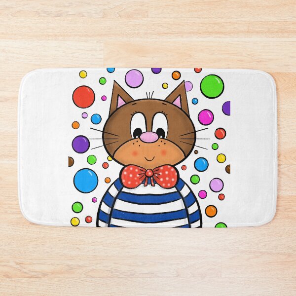 Item preview, Cat with bubbles designed and sold by KateCrafts.
