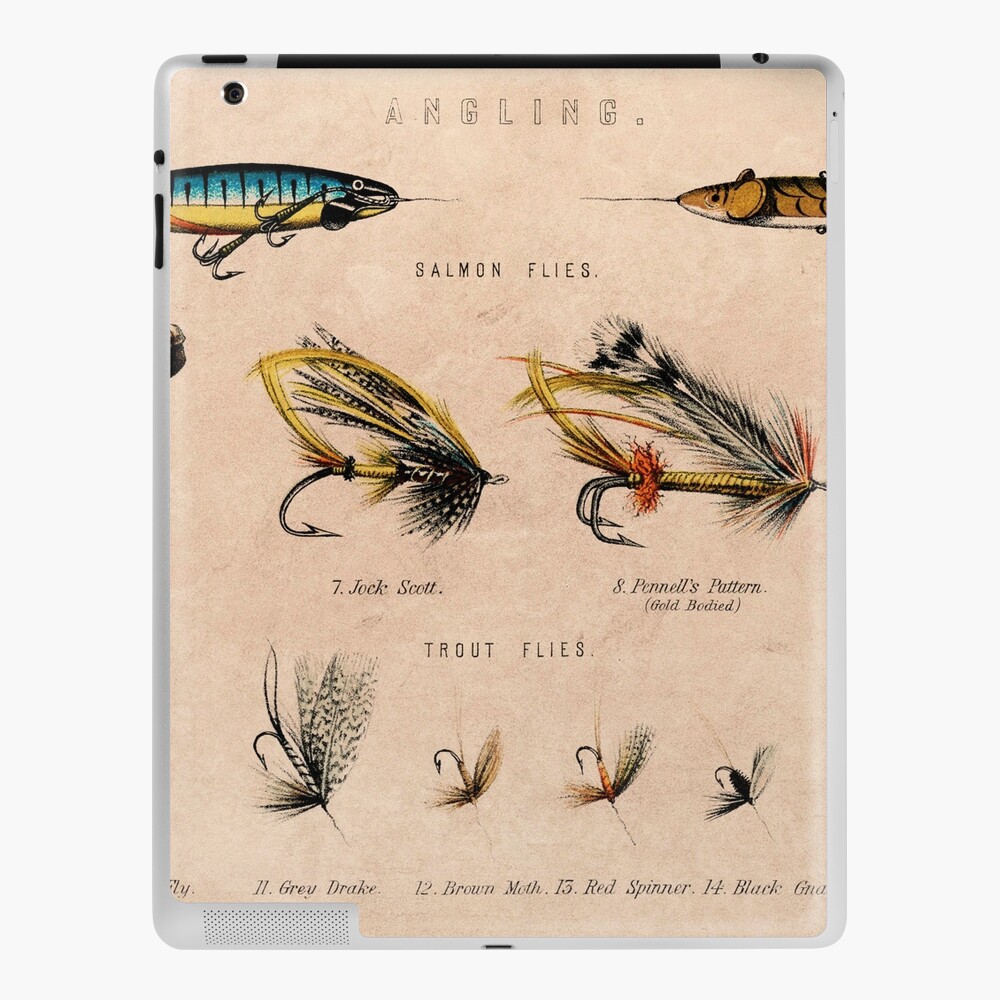 Vintage Fishing Lures Spiral Notebook for Sale by Bill Fortenberry