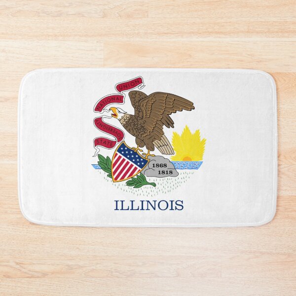 Item preview, Illinois flag designed and sold by Pegasus00.