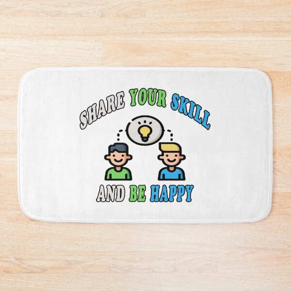 Item preview, Share Your Skill And Be Happy designed and sold by majeed10.