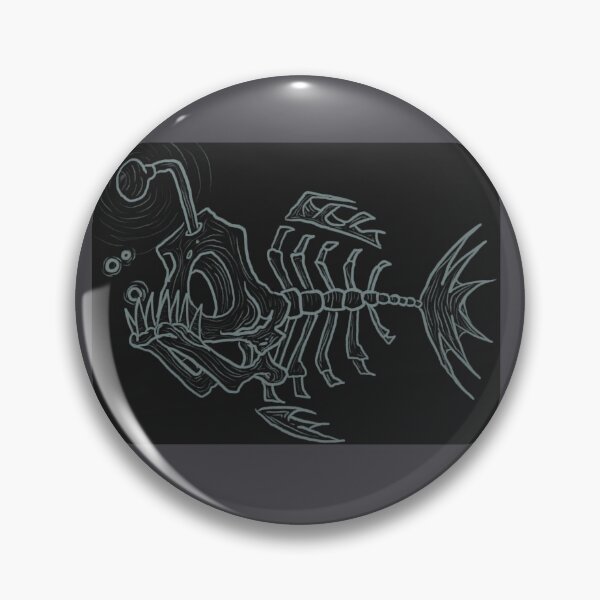 Item preview, Skeleton lantern fish  designed and sold by Catatatt.