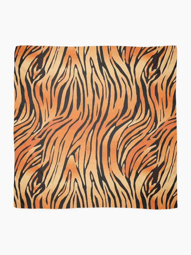 Thumbnail 2 of 3, Scarf, tiger skin pattern designed and sold by RayanDesigns.