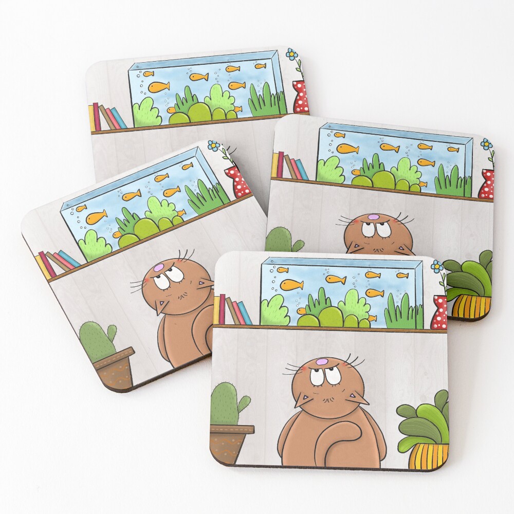 Item preview, Coasters (Set of 4) designed and sold by KateCrafts.