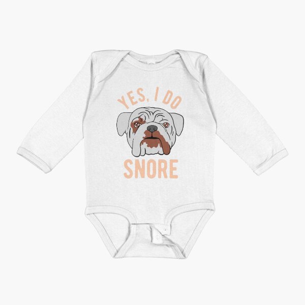 Item preview, Cute Bulldog Dog - Yes I Do Snore designed and sold by CanadianUnicorn.