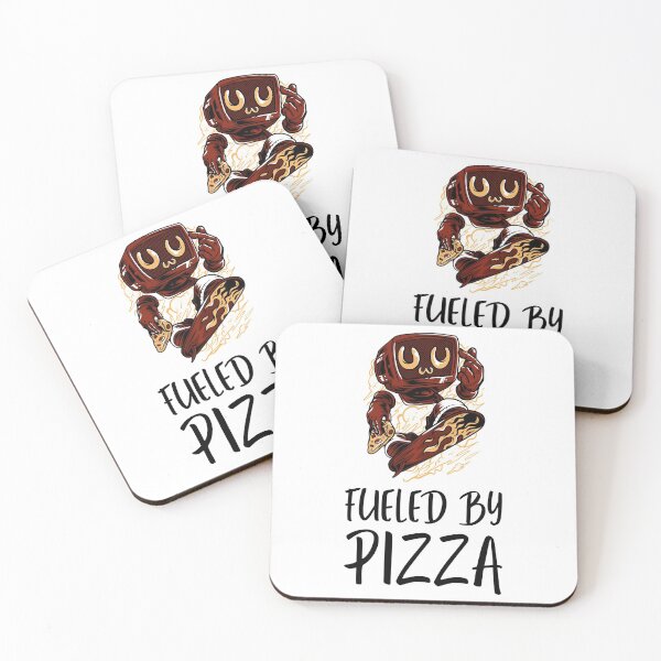 Item preview, Fueled by Pizza Computer Cartoon designed and sold by javes93.