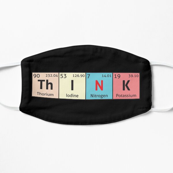 Periodic Table - Think Flat Mask