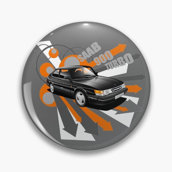 Item preview, Saab 900 Turbo 'Explosion' artwork designed and sold by RJWautographics.