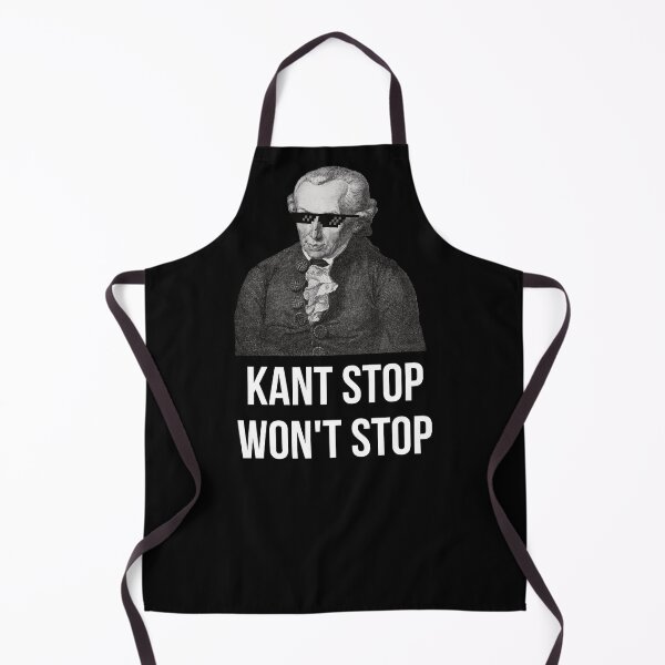 Item preview, Funny Immanuel Kant Quote Kant Stop designed and sold by Beltschazar.