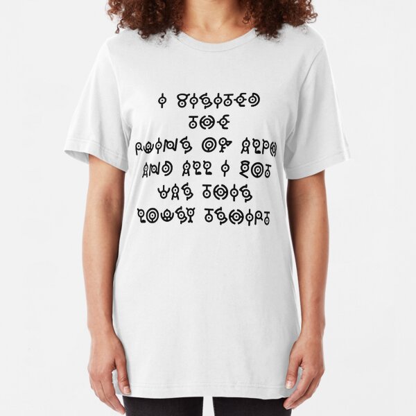 Lousy Ruins of Alph T-Shirt Souvenir Slim Fit T-Shirt