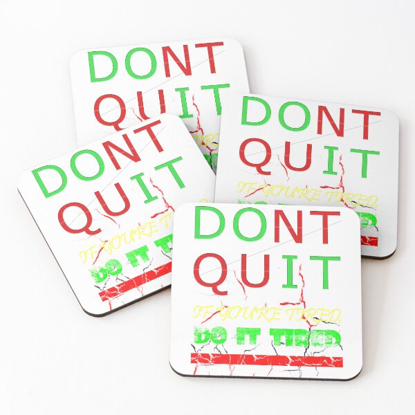 Item preview, Don't Quit Lets Do It designed and sold by SueSakpal.