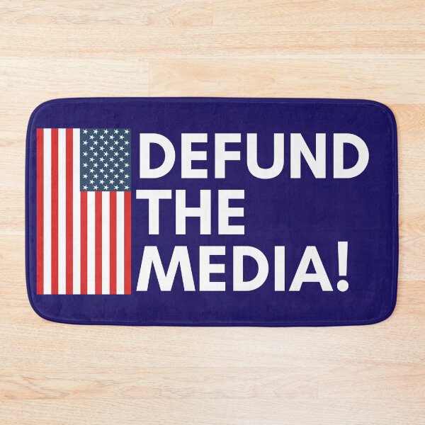 Item preview, Defund the media designed and sold by Zaibo.