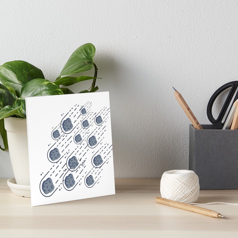 Item preview, Art Board Print designed and sold by AgdedeDesign.