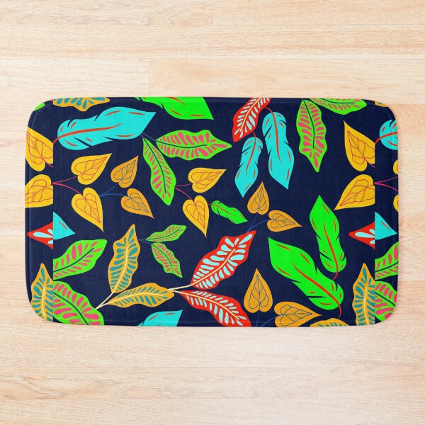 Item preview, Tropical Floral Colorful Leaves designed and sold by savrarr8.