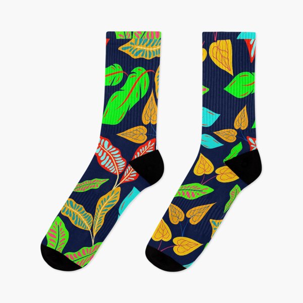 Item preview, Tropical Floral Colorful Leaves designed and sold by savrarr8.