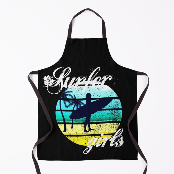 Item preview, Surfer girls Surfing Surf Fan Retro Vintage designed and sold by tgulko.