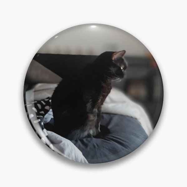 Bruja, the Magical Black Cat Pin