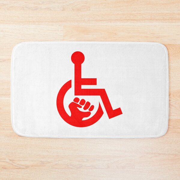 Item preview, Handicap Power Fist red designed and sold by Lence Printing.