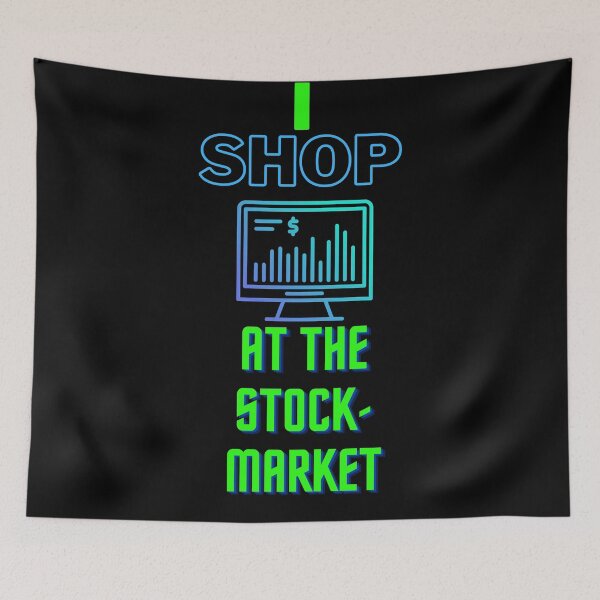 Item preview, Stock market shopping designed and sold by FourNuns.