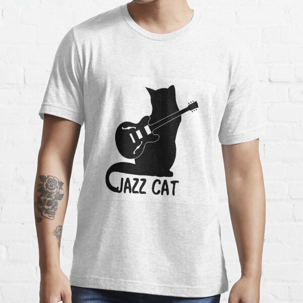 "Jazz Cat" Tshirt by Lenoxe Redbubble