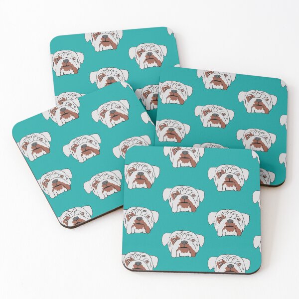 Item preview, Bulldog Minimal Pattern designed and sold by isstgeschichte.