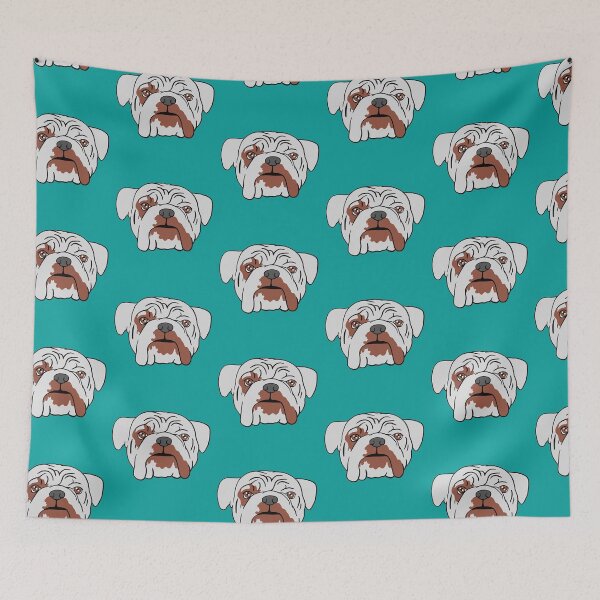 Item preview, Bulldog Minimal Pattern designed and sold by isstgeschichte.