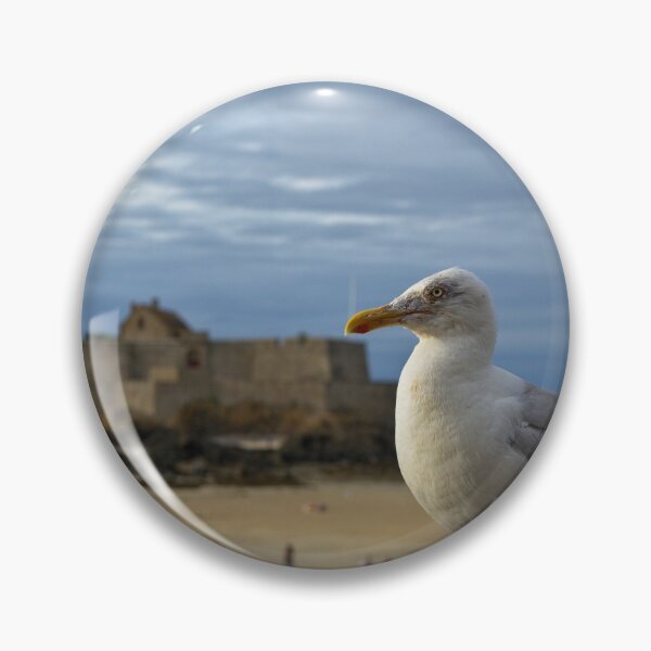 Item preview, Seagull at Saint Malo designed and sold by onestep4ward.