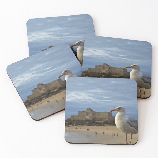 Item preview, Seagull at Saint Malo designed and sold by onestep4ward.