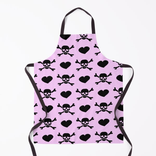 Aperçu de l'œuvre Pastel Goth / Kawaii Pastel / Creepy Cute / Skulls and Heard / Noir et rose créée et vendue par TheNakednun.