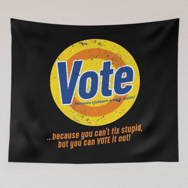 Item preview, Vote removes stubborn orange stains designed and sold by Bubsart78.