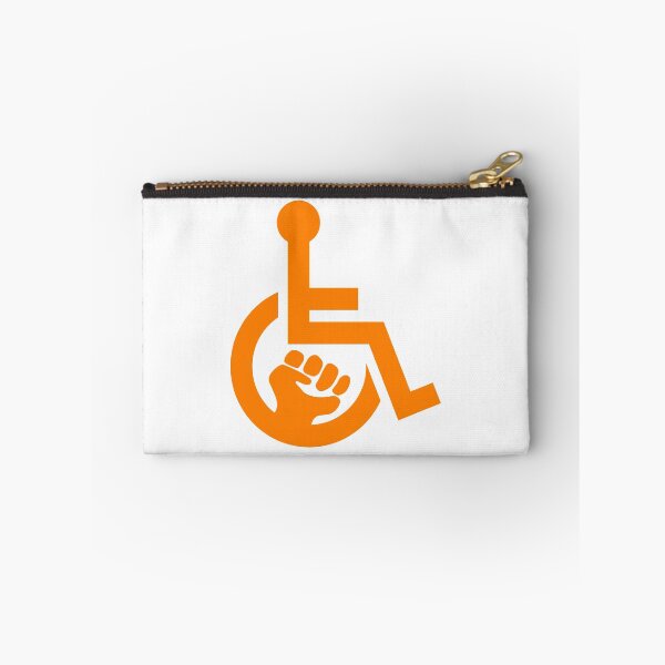 Artikelvorschau, Handicap Power Fist orange entworfen und verkauft von Lence Printing.