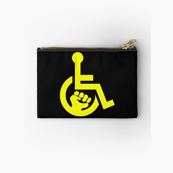 Artikelvorschau, Handicap Power Faust gelb entworfen und verkauft von Lence Printing.