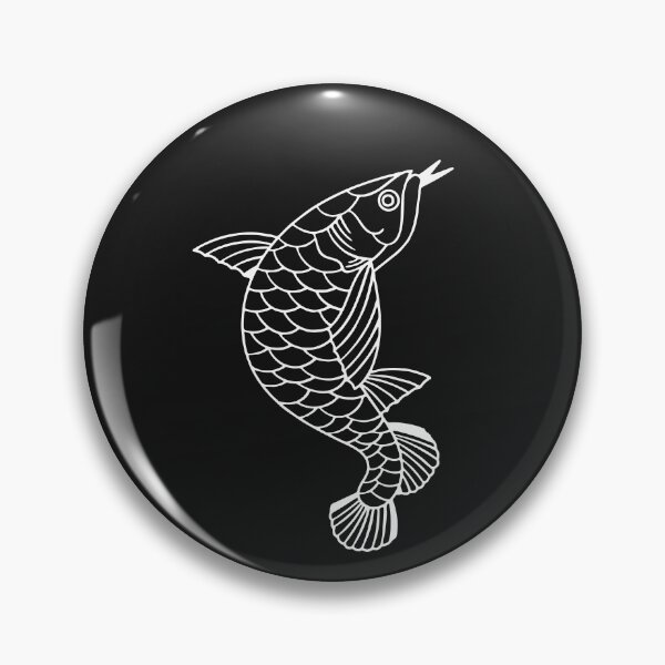 Item preview, Arowana Simple Art Fish Design for Gift designed and sold by miguelaud.