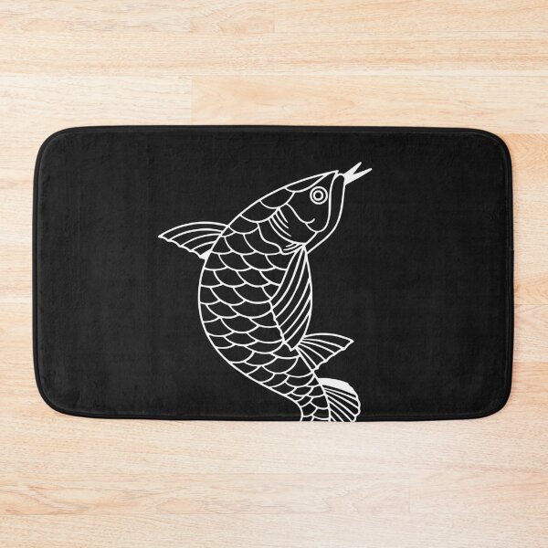 Item preview, Arowana Simple Art Fish Design for Gift designed and sold by miguelaud.