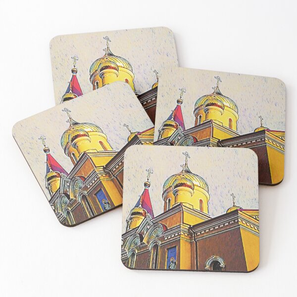 Item preview, Orthodox church with shining domes designed and sold by helenkaiy.
