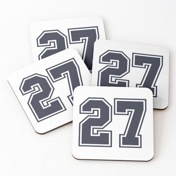 Item preview, 27 Sports Number Twenty-Seven designed and sold by HelloFromAja.